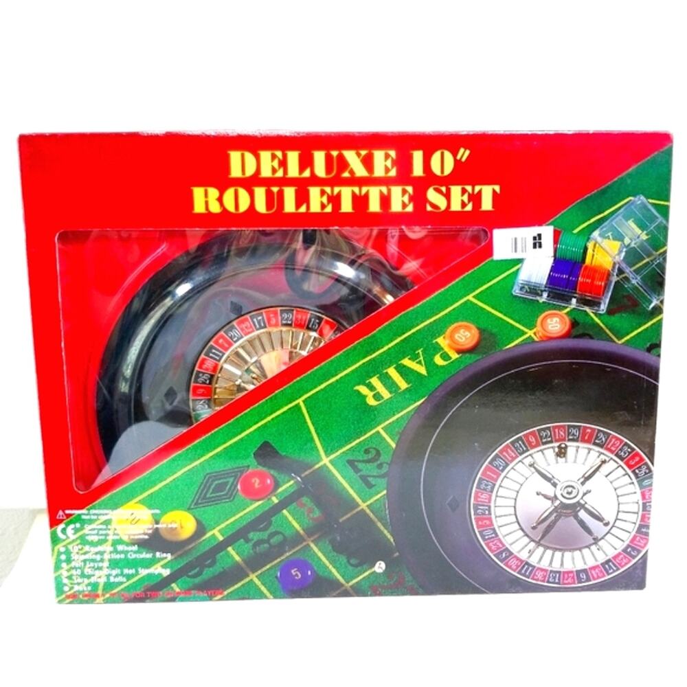 New in box Deluxe 10" Roulette Set